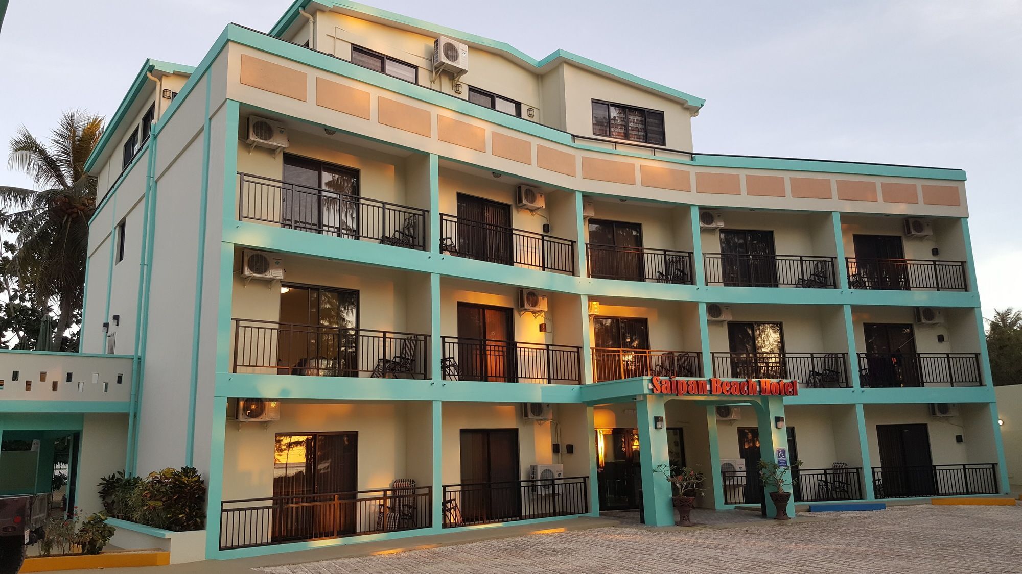 Saipan Beach Hotel Exterior foto